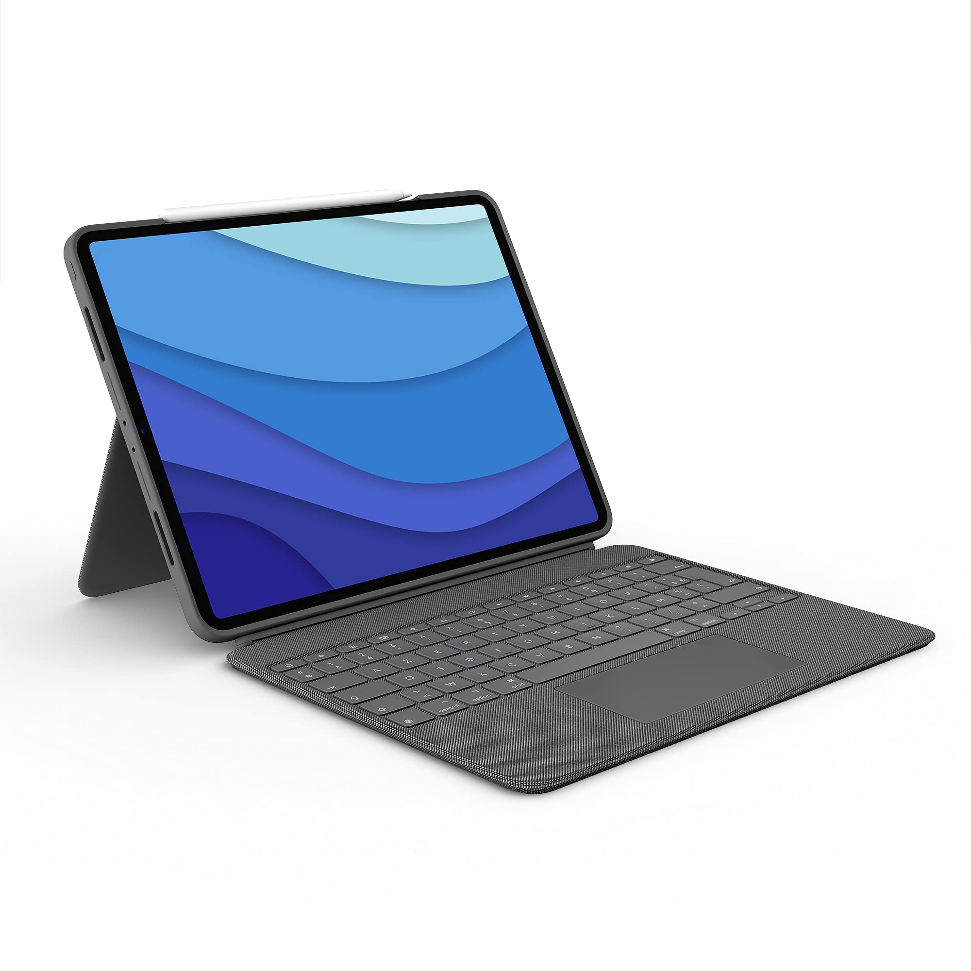 LPNHE796045192 - Logitech Combo Touch - Grigio - Frau Centrale - W879