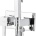 LPNHE783316704 - Ibergrif M22011 - monomando wbudowany dla mosiądzu Bidet WC ze stali nierdzewnej, kwadratowy, kwadratowy Kwadrat Kwadrat M - W469