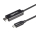 LPNIC085073525 - Amazon Basics Adapter USB-C (źródło) do HDMI (ekran), kompatybilny z Thunderbolt 3, 4K z częstotliwością 30 Hz, 0,91 m, kolor czarny. - W134