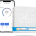 LPNHK167472983 - Meross MTS200BHK Inteligentny termostat bojlera Wi-Fi, pokojowy, WiFi, inteligentny termostat ścienny do Siri, Google i Alexa, sterowanie zdalne, harmonogram, ekran dotykowy LED, cyfrowy, biały - K813