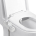 LPNHK509371535 - Yolife Bidet ultracienka nasadka bidetowa do toalety z nieelektryczną samoczyszczącą podwójną dyszą, regulowane ciśnienie wody (wąż 2m) - W557