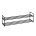 LPNHK472182254 - SONGMICS 2-poziomowy stojak na buty, metalowy regał, czarny LSA032B01 - W738