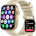 LPNHE757386744 - HOLALEI Damski smartwatch smartwatcha z przyciskiem enkodera, połączenia Bluetooth/Tętno / SpO2/Sen, Smart Watch 123 wodoodporne tryby sportowe IP67 dla Androida iOS - W72
