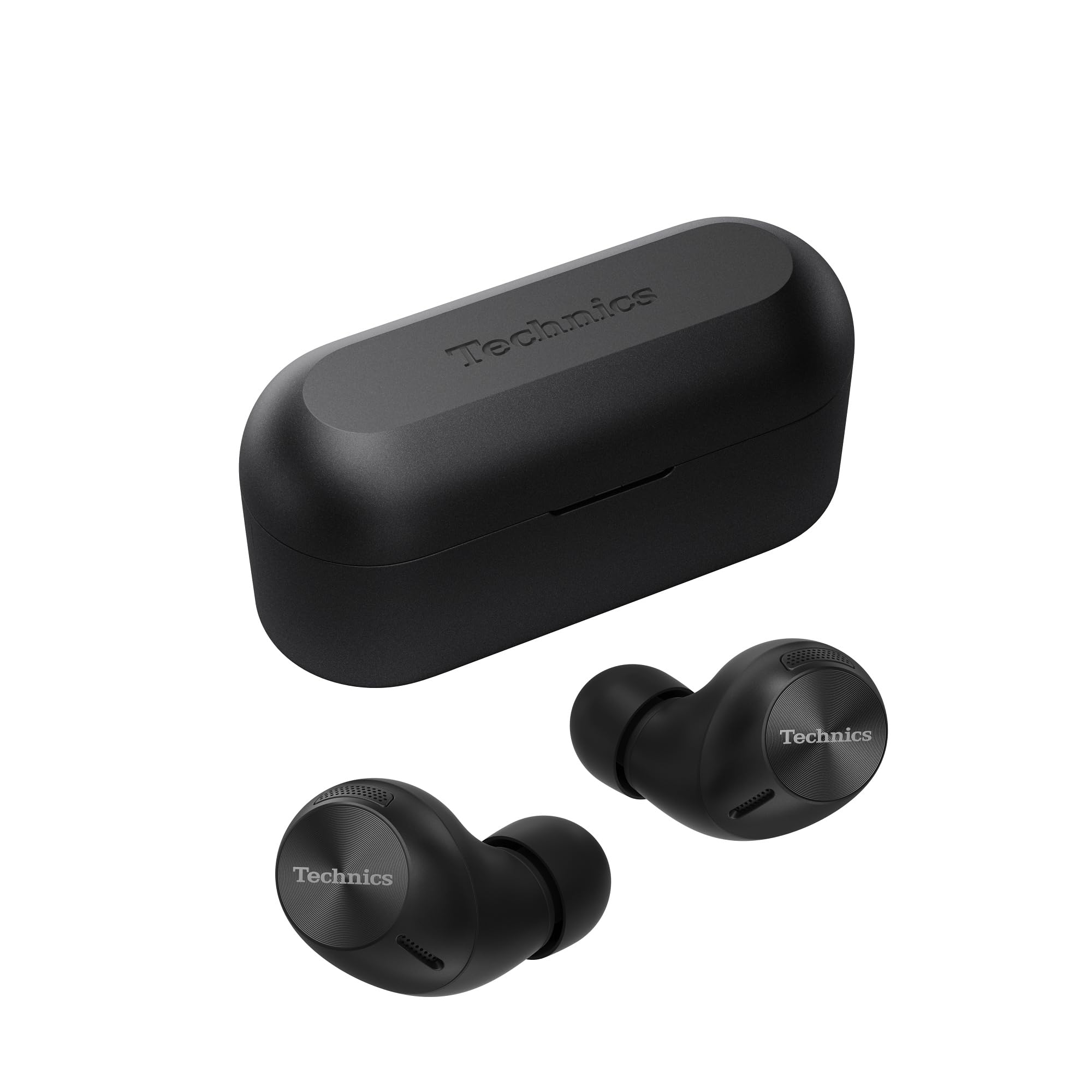 LPNHE778551455 - Technics EAH-AZ40M2 douszne słuchawki bezprzewodowe (Multipoint Bluetooth, mikrofon MEMS, Bluetooth, wodoodporność IPX4, przetworniki 6mm, do 5.5h pracy), czarne - W893