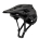 LPNRP065328444 - Kask rowerowy MTB z odpinanym wizjerem dla dorosłych i młodzieży (czarny, rozmiar M 55-58 cm) - W741