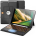 LPNHe036054882 - INFILAND etui do iPad 9. generacji z klawiaturą, czarne - W516