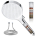 LPNHK449830255 - Magichome Głowica prysznicowa z filtrem 25-warstwowym, wysokociśnieniowa, 6 strumieni, deszczownica z filtracją twardej wody, chloru, bakterii, metali ciężkich - W614