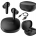 LPNA036128236 - Amazon Brand Eono Zestaw słuchawkowy Harman, bezprzewodowy, aktywna redukcja szumów, 7+ godzin odtwarzania, IP55, USB-C, połączenia, Hi-Fi, Bluetooth - czarny - W128