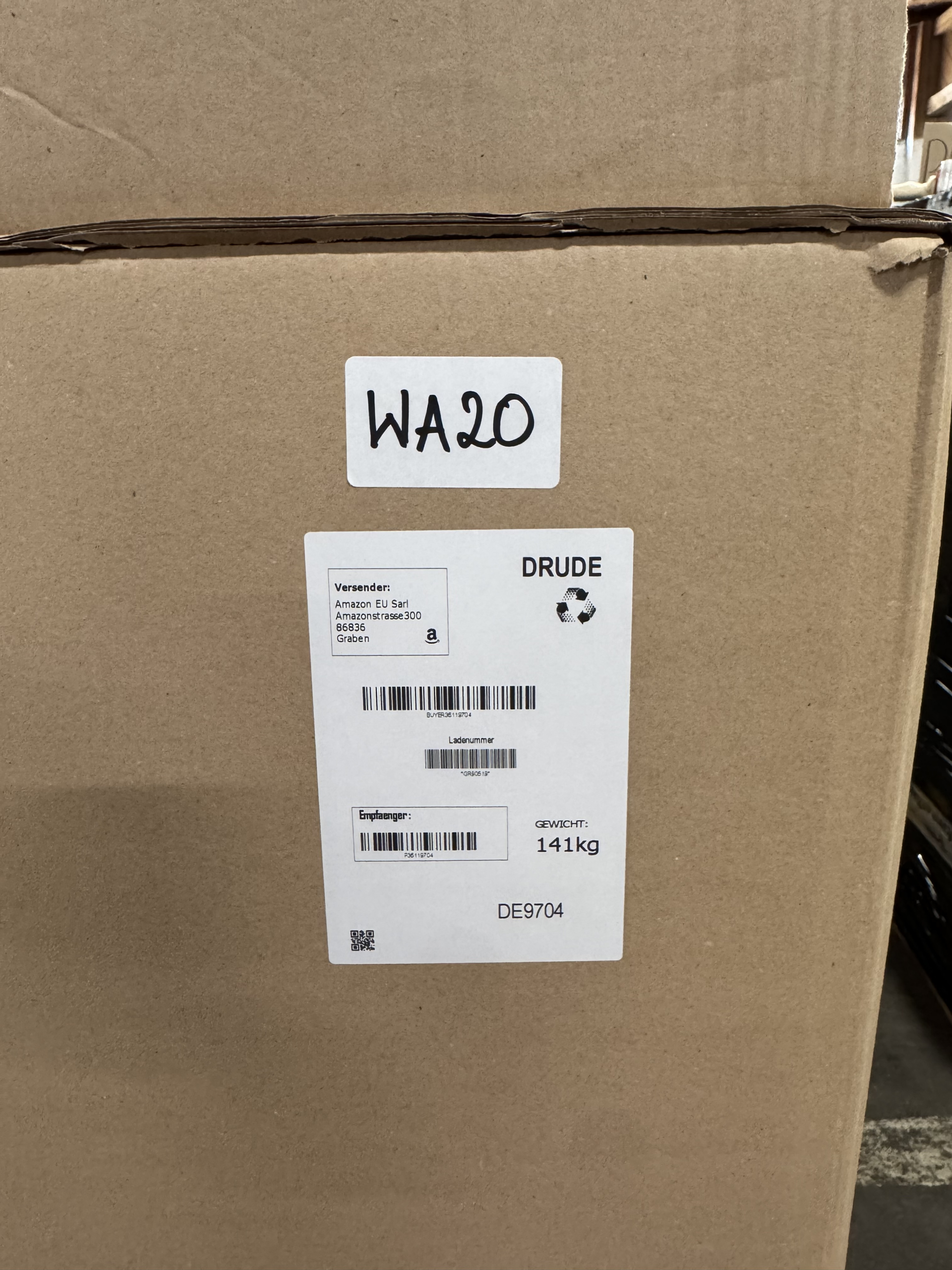 PALETA AMAZON MIX WAGA BOXY PALETY WA20 LICYTACJA - obrazek 2