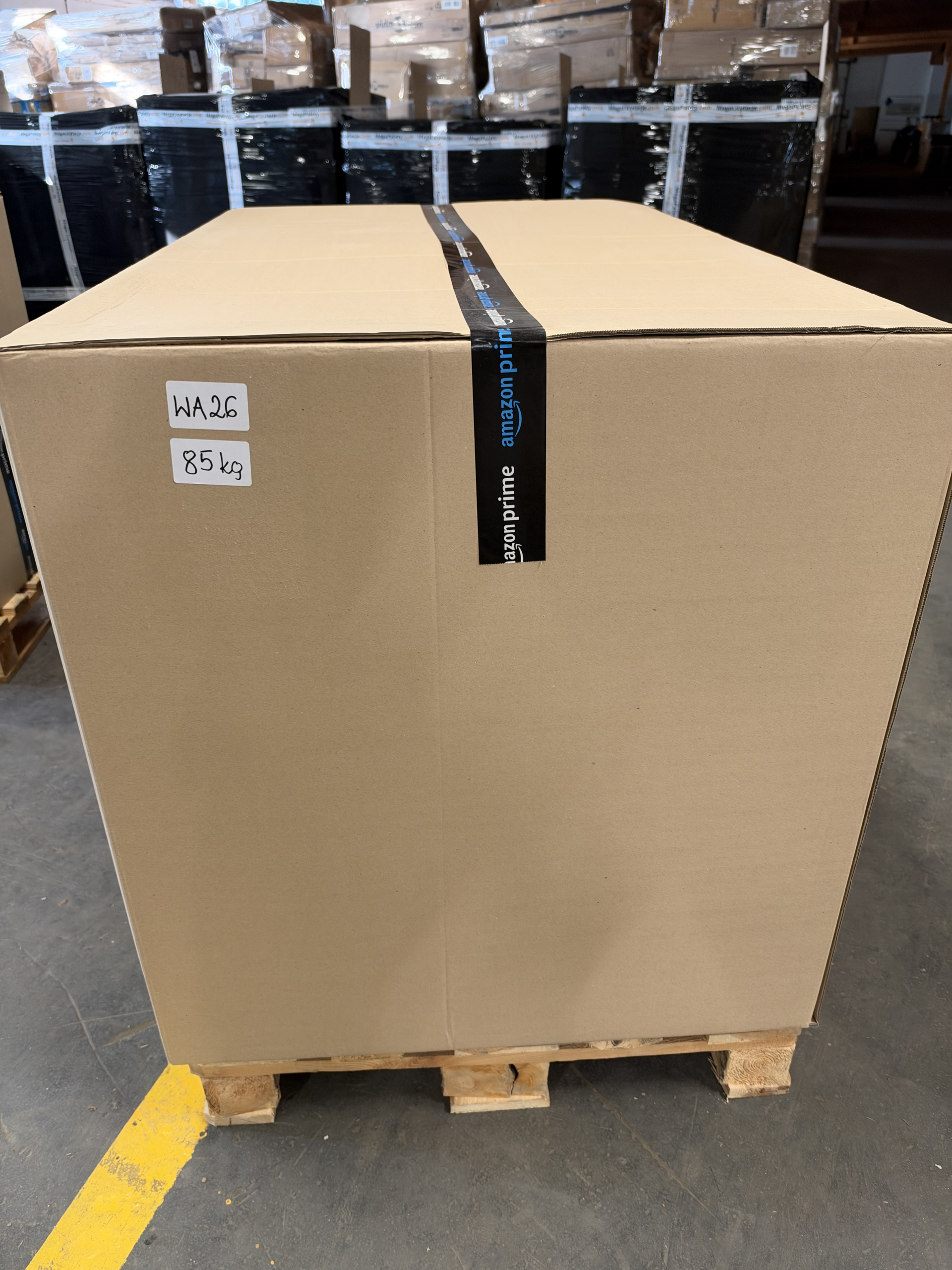 PALETA AMAZON MIX WAGA PALETY WA26 LICYTACJA